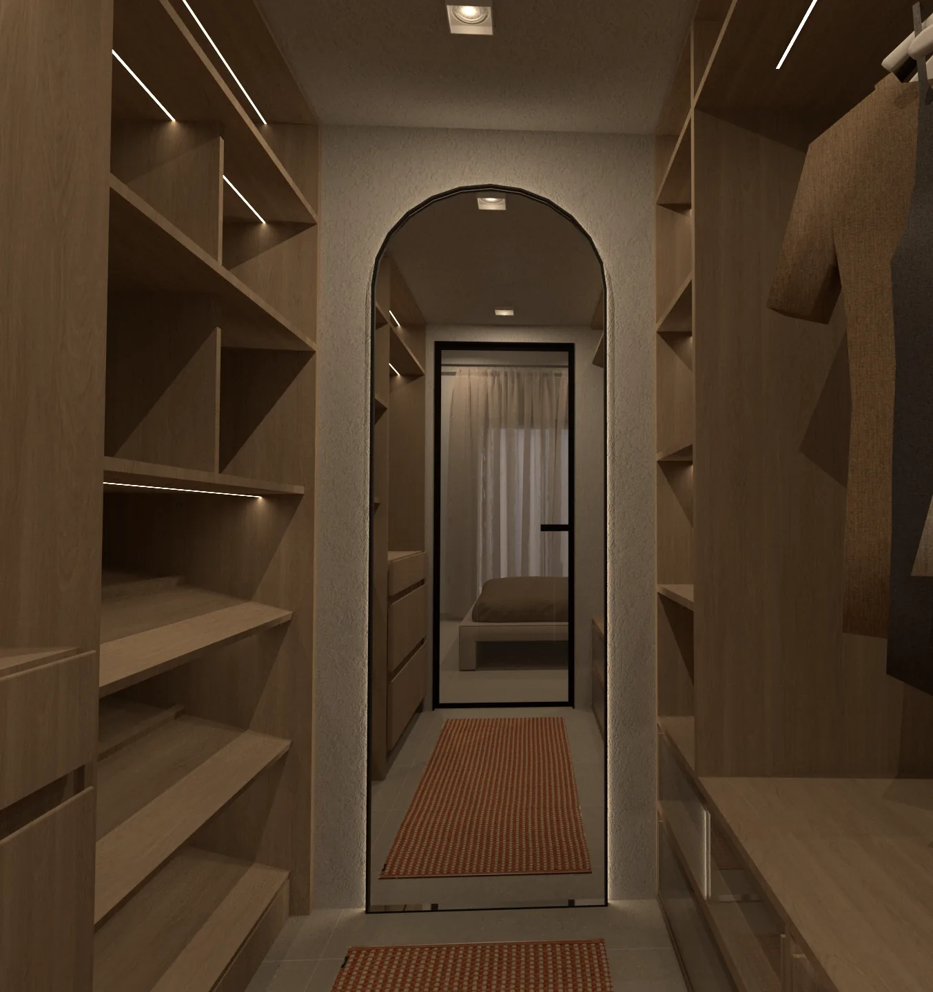 Alchemy — Walk-in closet.